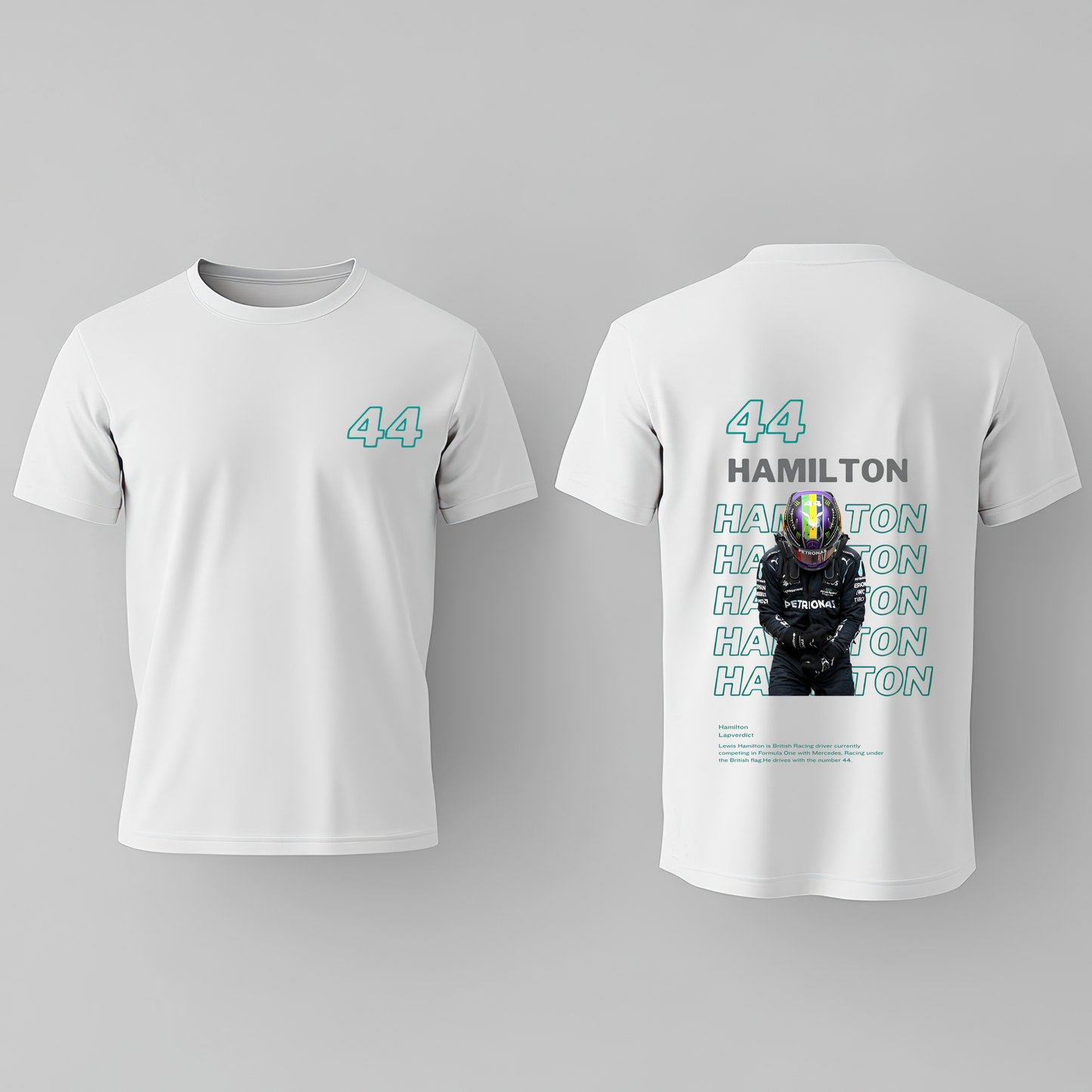 Hamilton 44 Unisex T-Shirt – Racing Inspired Streetwear